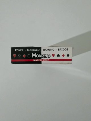 2 Mazzi Carte Modiano Segafredo