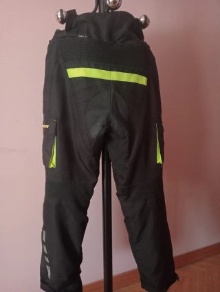 Chaqueta Moto Motoskin Negra y Verde