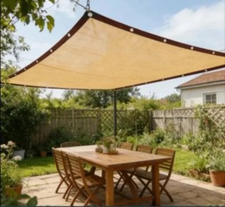 Toldo Vela Malla Rectangular 3X6