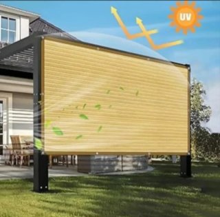 Toldo Vela Malla Rectangular 3X6