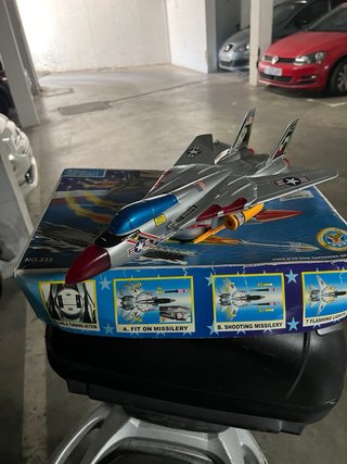 Avión F-14A Tomcat Juguete Años 70