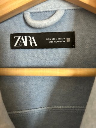Chaqueta entretiempo Zara azul