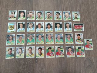 136 Cromos sin repetir del mundial USA 94. Panini.