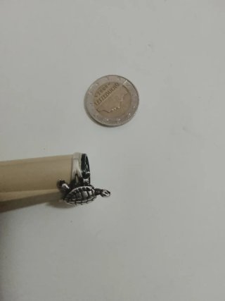 Anillo Plata de Lay super raro de una Tortuga