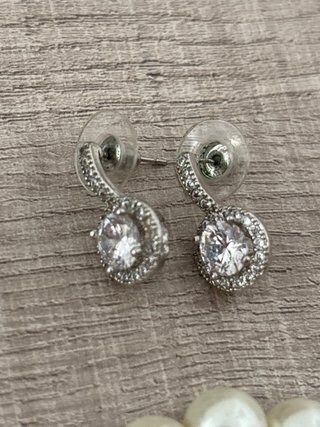 Lote Joyas Perlas y Abalorio Naranja nuevo