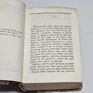Libro antico - Poesie di Ippolito Pindemonte 1830