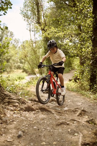 Bicicleta niños 20 Pulgadas MTB 6-9 Años EXPL 500 naranja