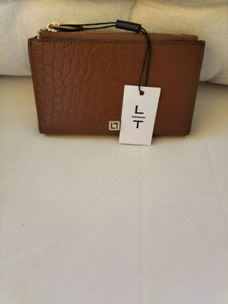 Cartera Latocuhe Mujer Marrón Cocodrilo