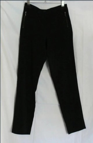 Conjunto Top Rayas y Pantalón Negro