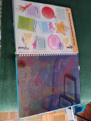 Libro infantil " mundo marino"