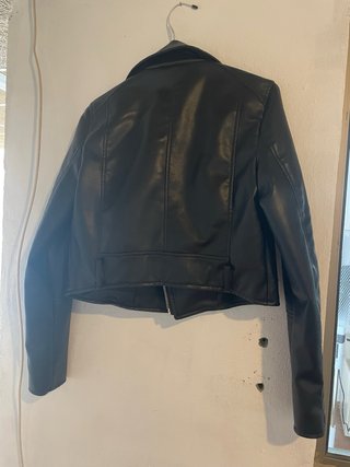 Chaqueta Cuero Pull&Bear Talla S