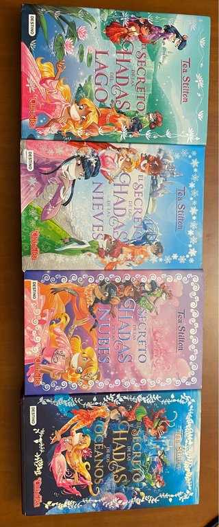 Libros de Tea Stilton, del 1 al 8 en buen estado