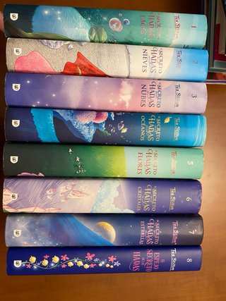 Libros de Tea Stilton, del 1 al 8 en buen estado