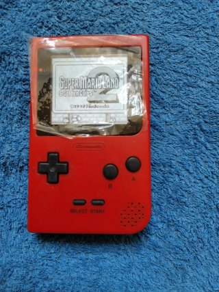Consola Game Boy pocket Roja Super Mario Land 2