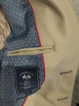 Blazer beige niño