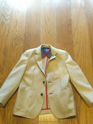 Blazer beige niño
