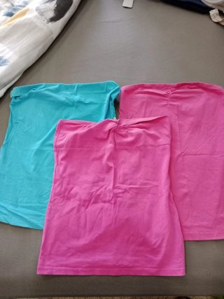 Lote de Tops de diferentes marcas Talla S y XS