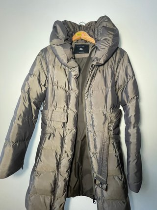 Plumífero Zara Marrón Talla M