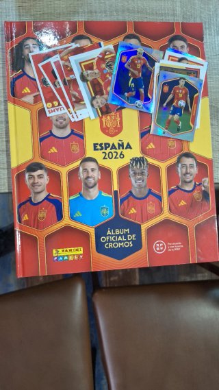 Cambio: Cromos Oficial España 2026 Panini