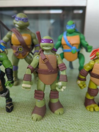 Lote Figuras Tortugas Ninja