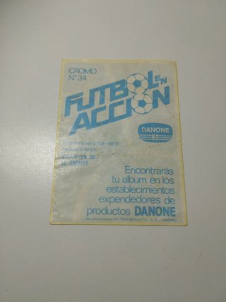 Cromos Pelé Danone 82