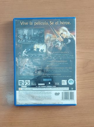 LOTR Retorno del Rey PS2 · Completo + Manual