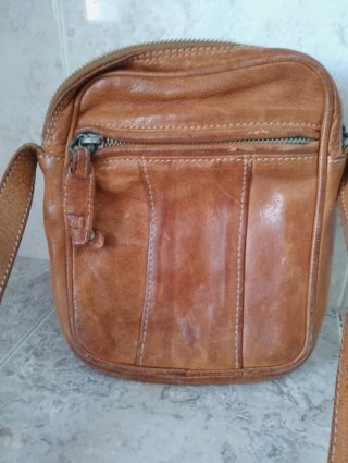 Marsupio Timberland vera pelle made in Italy borsa