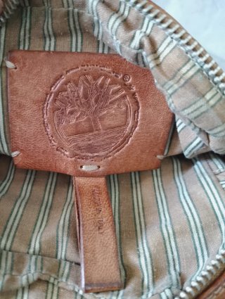 Marsupio Timberland vera pelle made in Italy borsa