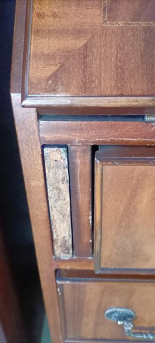 Secreter inglés vintage madera