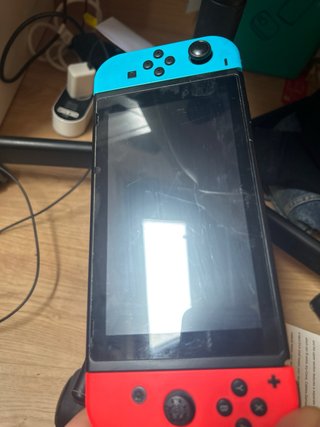Nintendo Switch Azul/Rojo + Accesorios 3 juegos!
