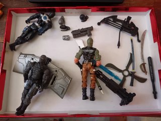 Figuras de acción Gi joe y accesorios