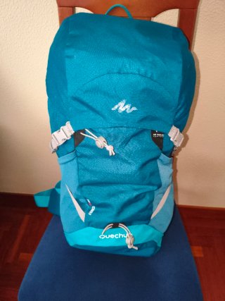 Mochila senderismo Quechua Forclaz azul