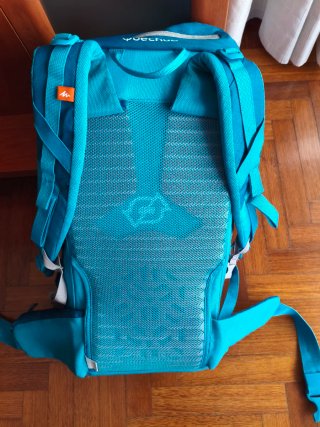 Mochila senderismo Quechua Forclaz azul