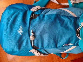 Mochila senderismo Quechua Forclaz azul