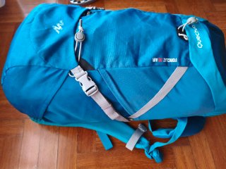 Mochila senderismo Quechua Forclaz azul