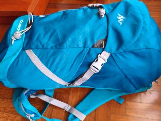 Mochila senderismo Quechua Forclaz azul