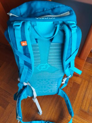Mochila senderismo Quechua Forclaz azul