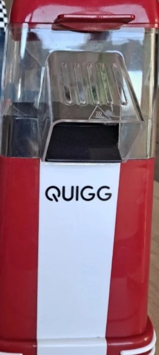 Palomitero QUIGG Rojo y Blanco