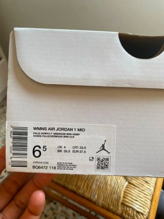 Air Jordan 1 Nuevas Talla [Talla]