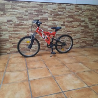 Bicicleta Montaña Roja