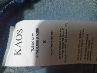 Abito Kaos donna tg S