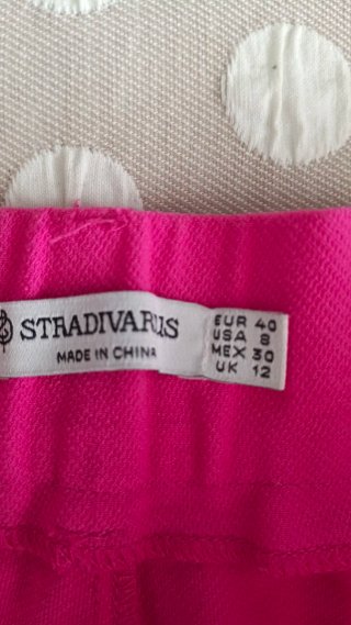 Pantalón corto rosa