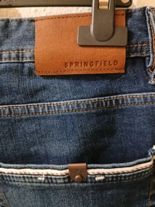 Vaqueros mujer Springfield azules