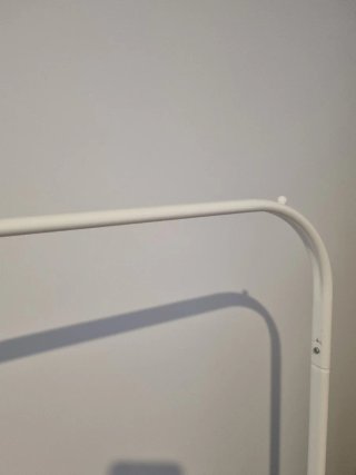 Burro perchero Ikea blanco metal 99x152