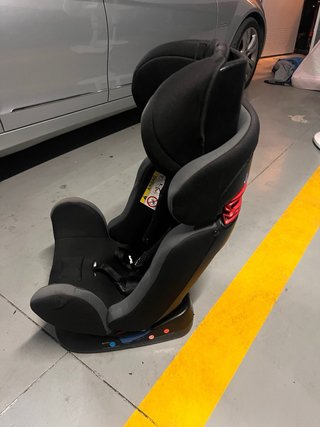Silla de coche Nurse negra