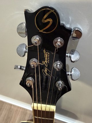 Guitarra Acústica Greg Bennett Negra