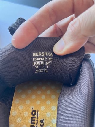 Zapatos Bershka Rilakkuma Marrones Talla 38