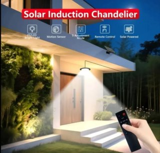 2 Lámparas Solares Colgantes 396 LED