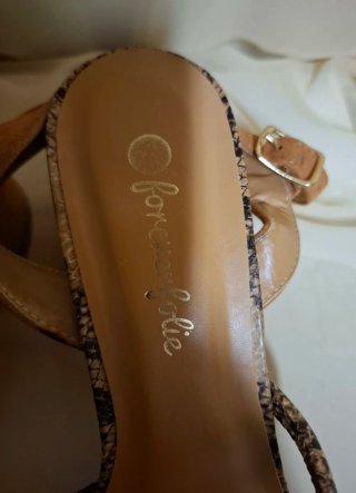 Sandali Foreverfoglie Beige/Marrone