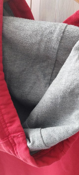 Felpa Fila Rossa con Cappuccio